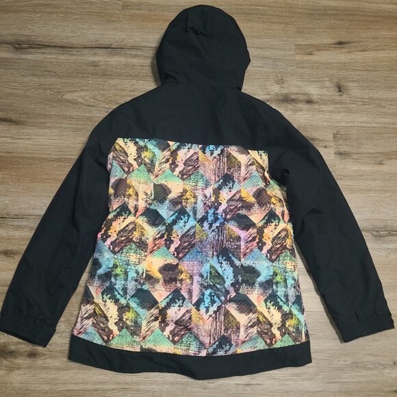 Aperture women L Hooded Ski Snow Jacket Coat Waterproof - Picture 2 of 8